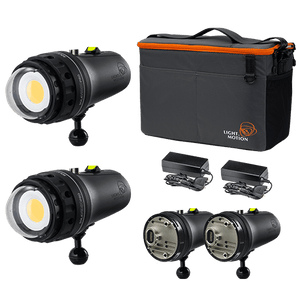 Light &amp; Motion SOLA Video Pro 15000 + battery, dual set
